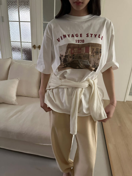 Vintage Style Tee (3 Colors)