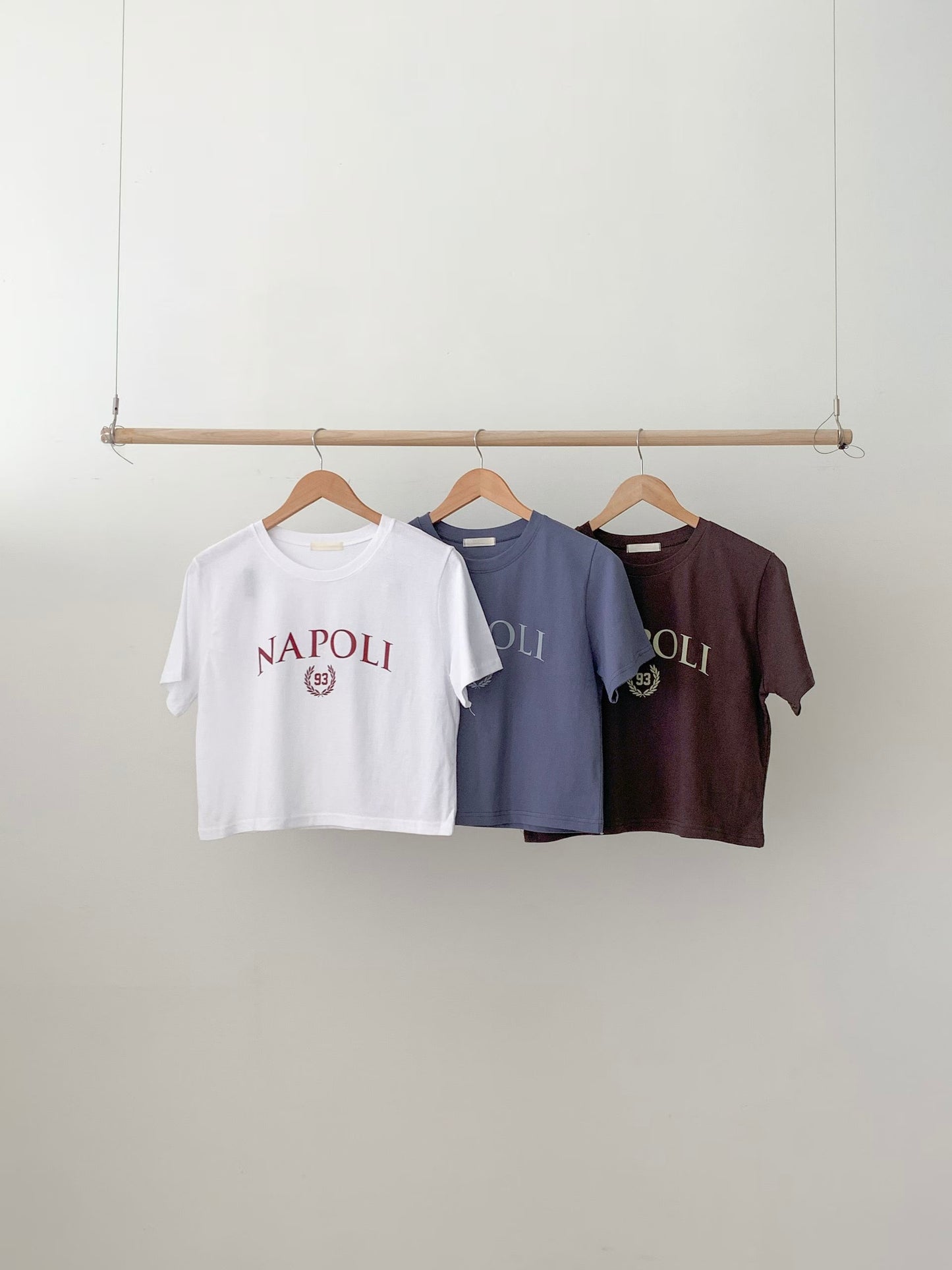 Napoli 短版Tee (3 Colors)
