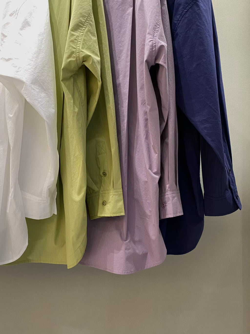 棉質口袋襯衫 (4色)