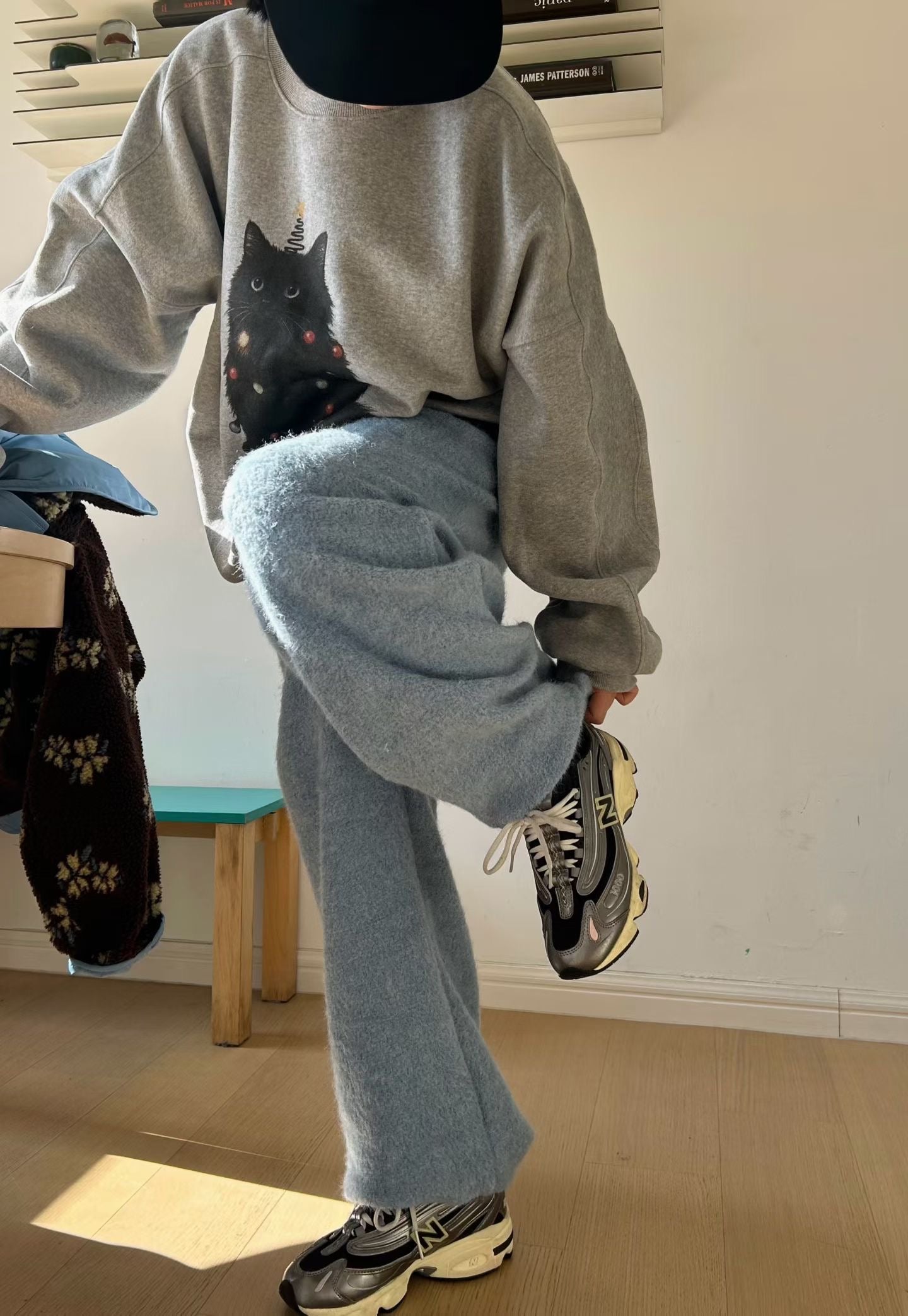 聖誕貓衛衣 2色