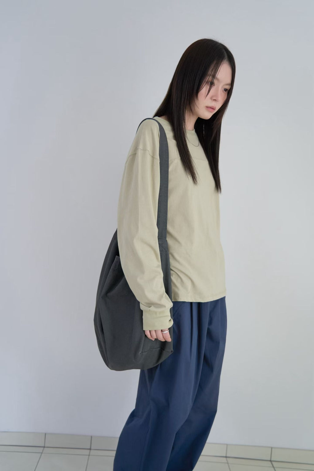 圓領寬鬆衛衣 (4色)