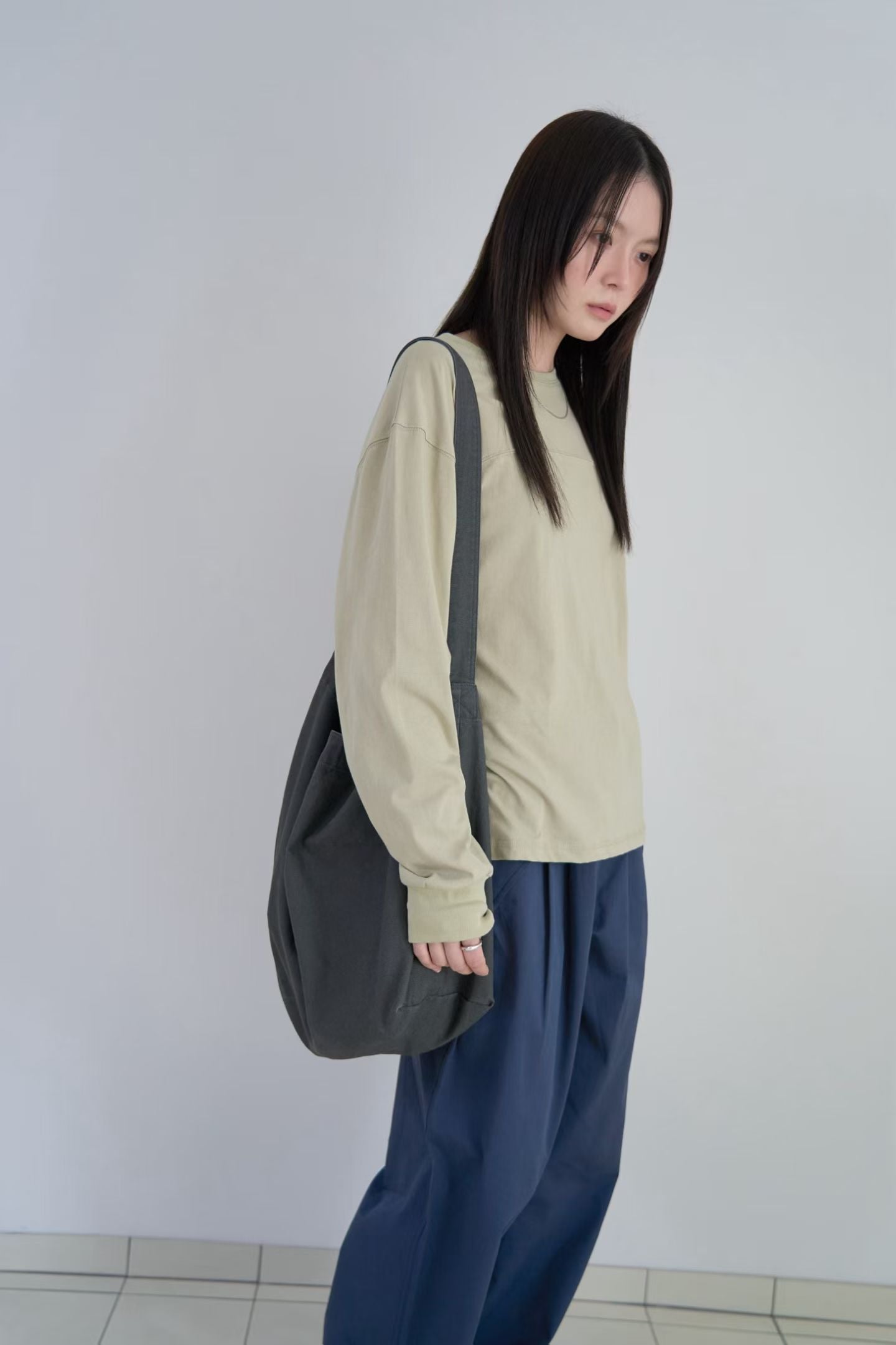 圓領寬鬆衛衣 (4色)