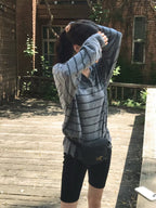 翻領條紋針織上衣 3色