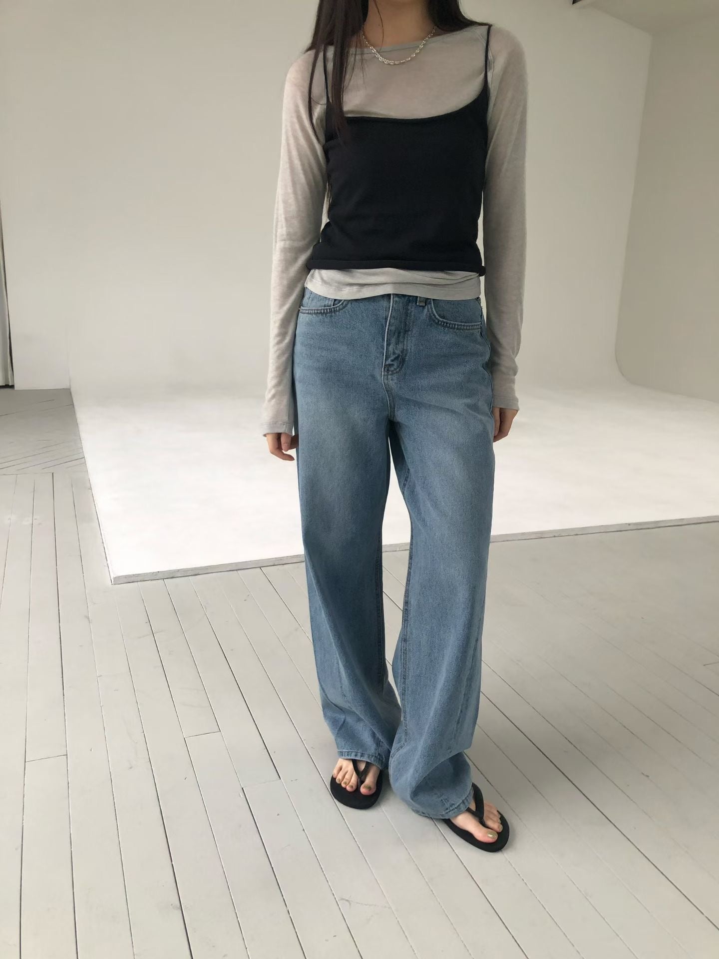 細肩帶背心 (4色)