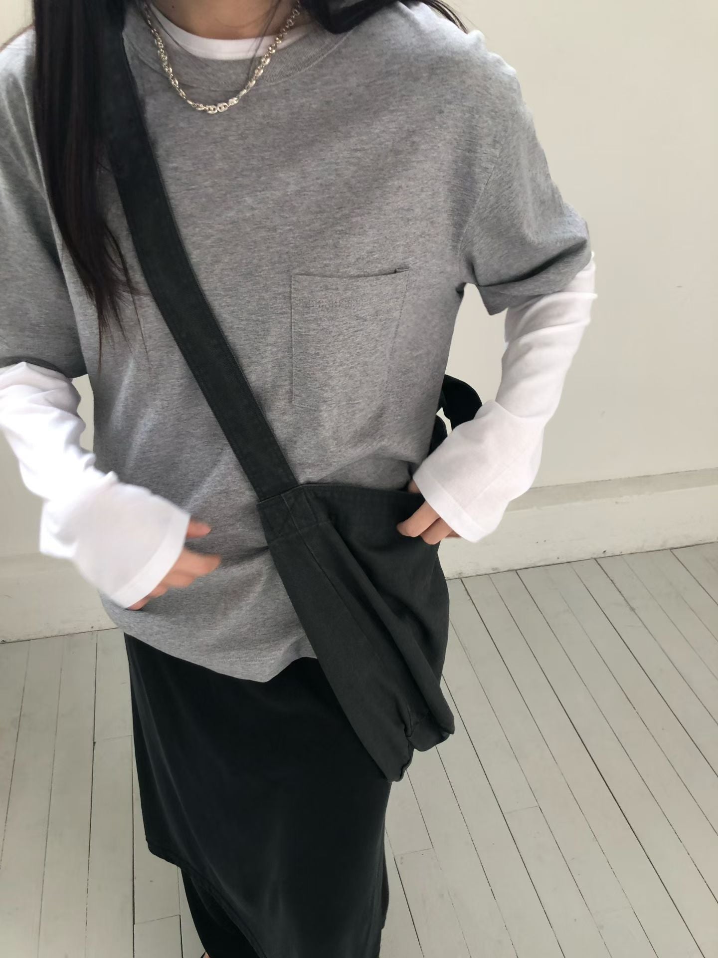 Daily Pocket Tee (3色)