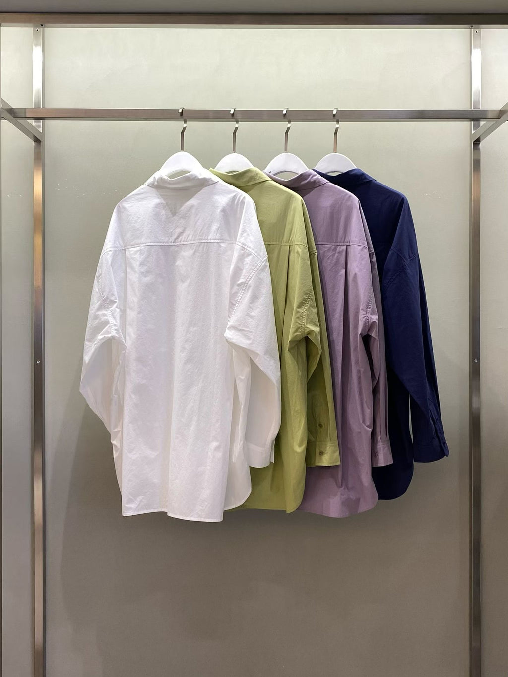 棉質口袋襯衫 (4色)