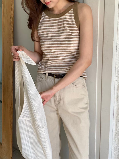 Daily Basic 米色牛仔褲