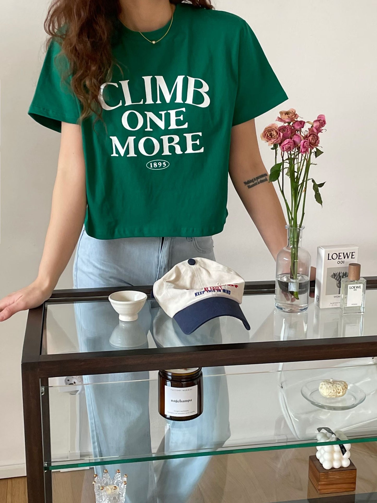 "Climb One More" 短版 Tee (3 Colors)