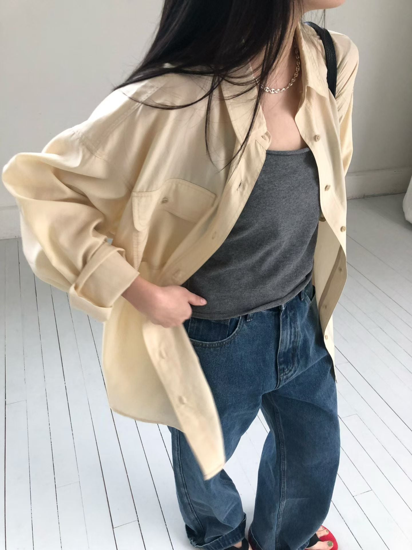 Margaret Pocket Shirt (2色)