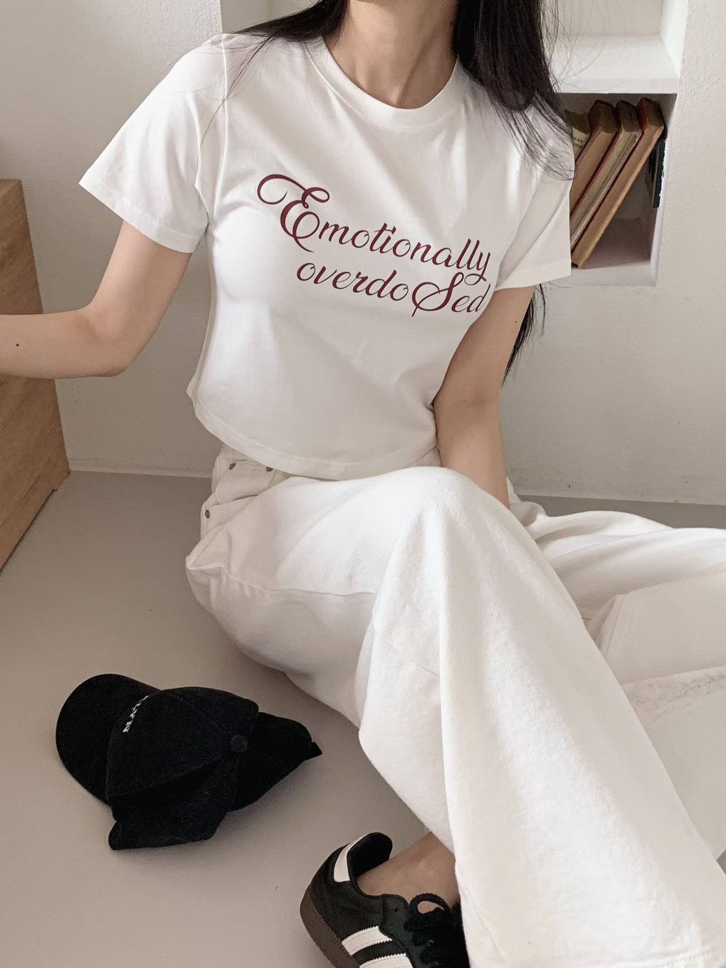Letter 短版 Tee (3 Colors)