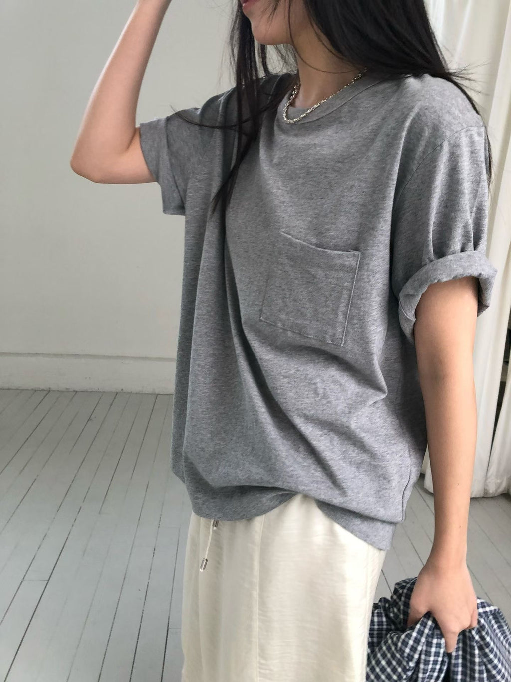 Daily Pocket Tee (3色)