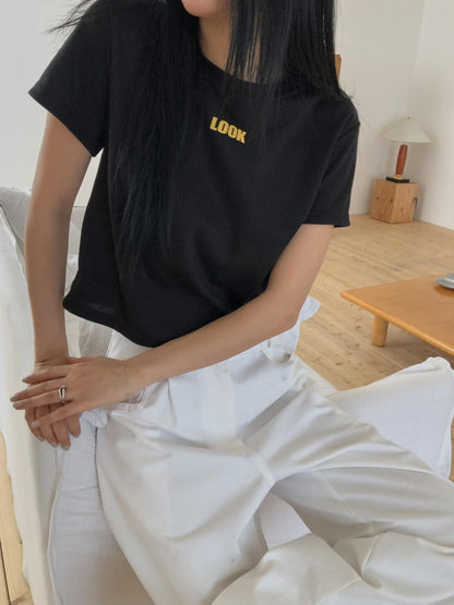 "Look" Crop Top (2 Colors)