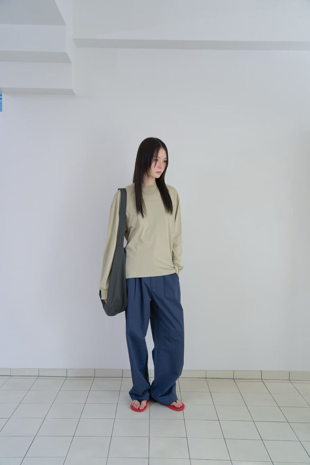 圓領寬鬆衛衣 (4色)