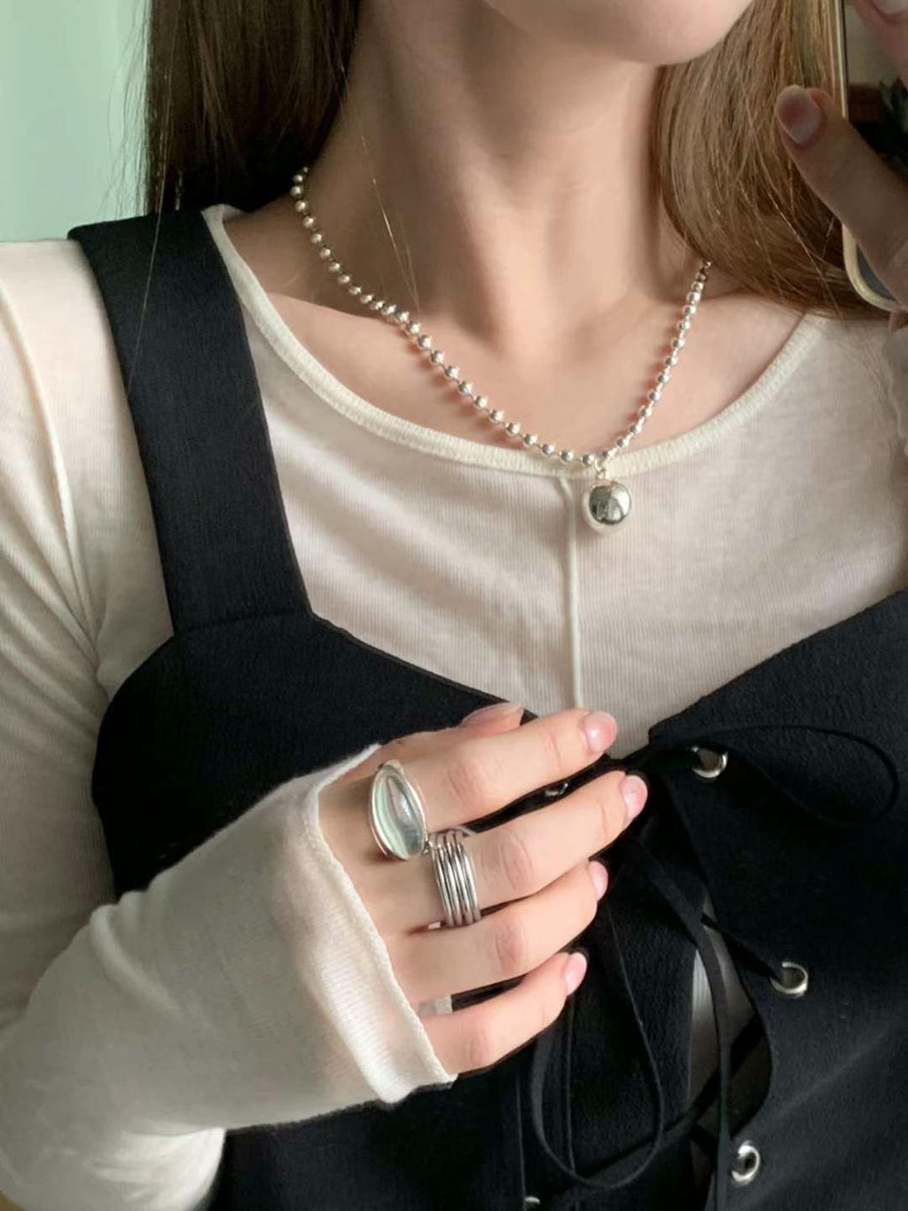 ball chain necklace (現貨)