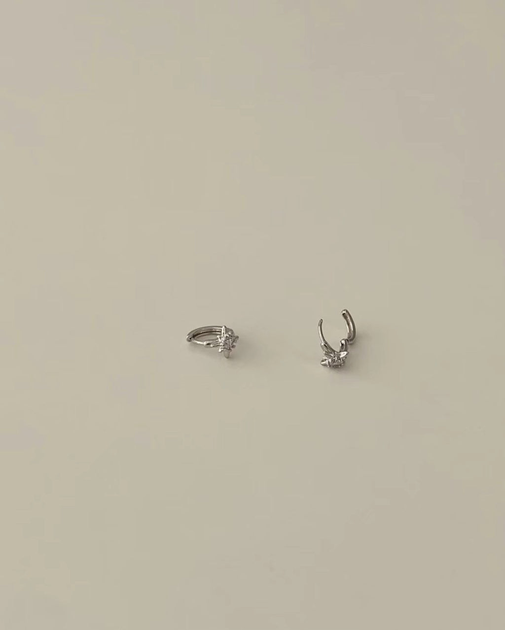 sparkle star earrings