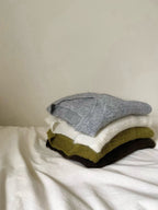 V領針織上衣 4色