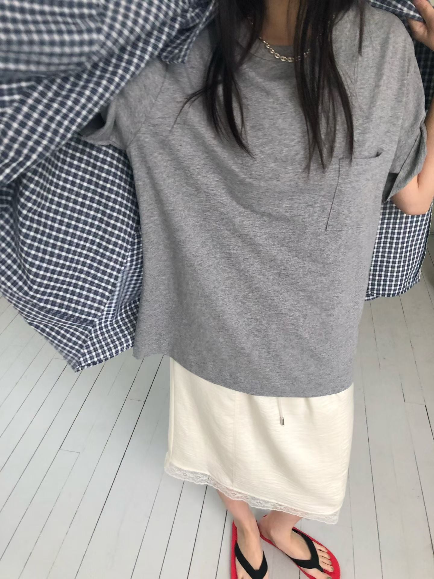Daily Pocket Tee (3色)