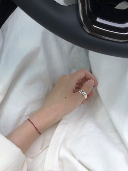 Trinity Silver Plated Ring (2 Colors)