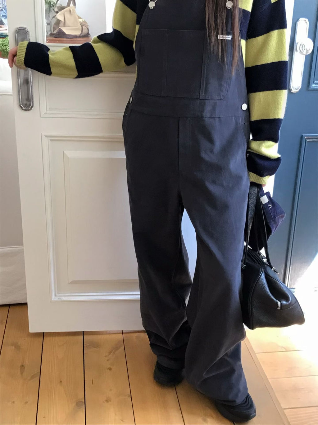 寬鬆連身長褲 3色