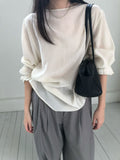 簡約寬鬆上衣 (3色)