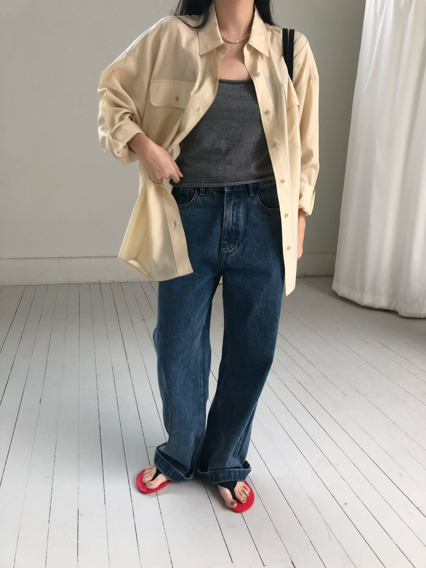 Margaret Pocket Shirt (2色)