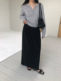 百搭淨色長裙 (2色)