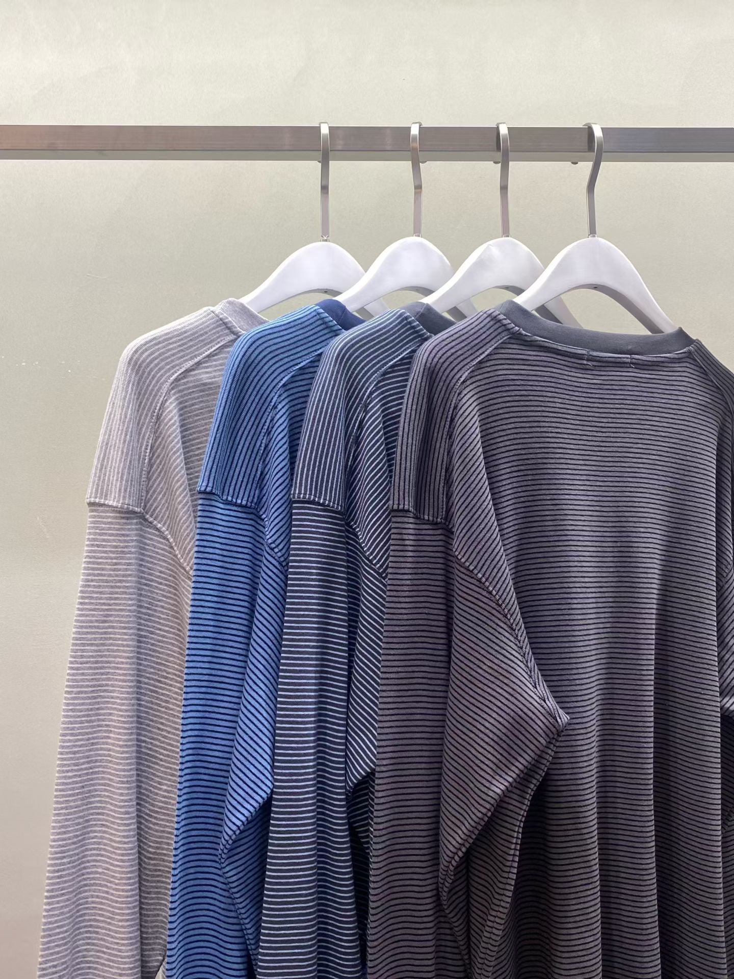 條紋長袖TEE 4色