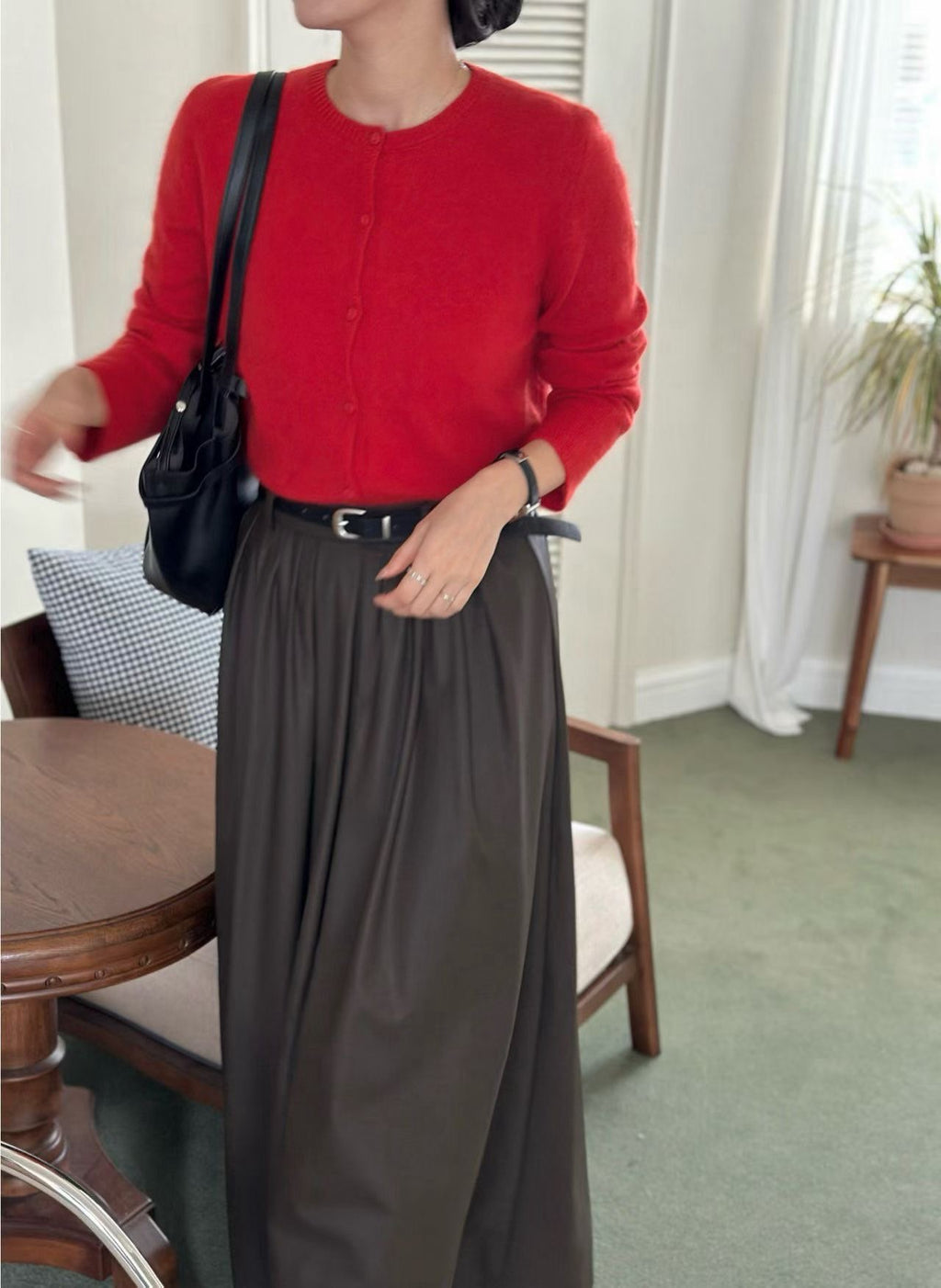 淨色針織外套 6色