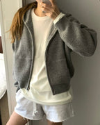 窩夫格連帽外套 3色