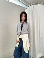 圓領針織外套 3色