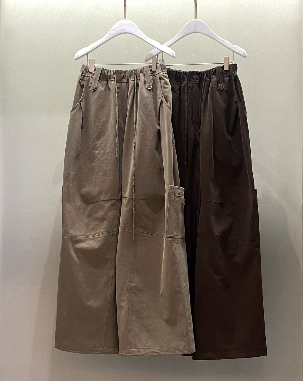 休閒束口長褲 2色