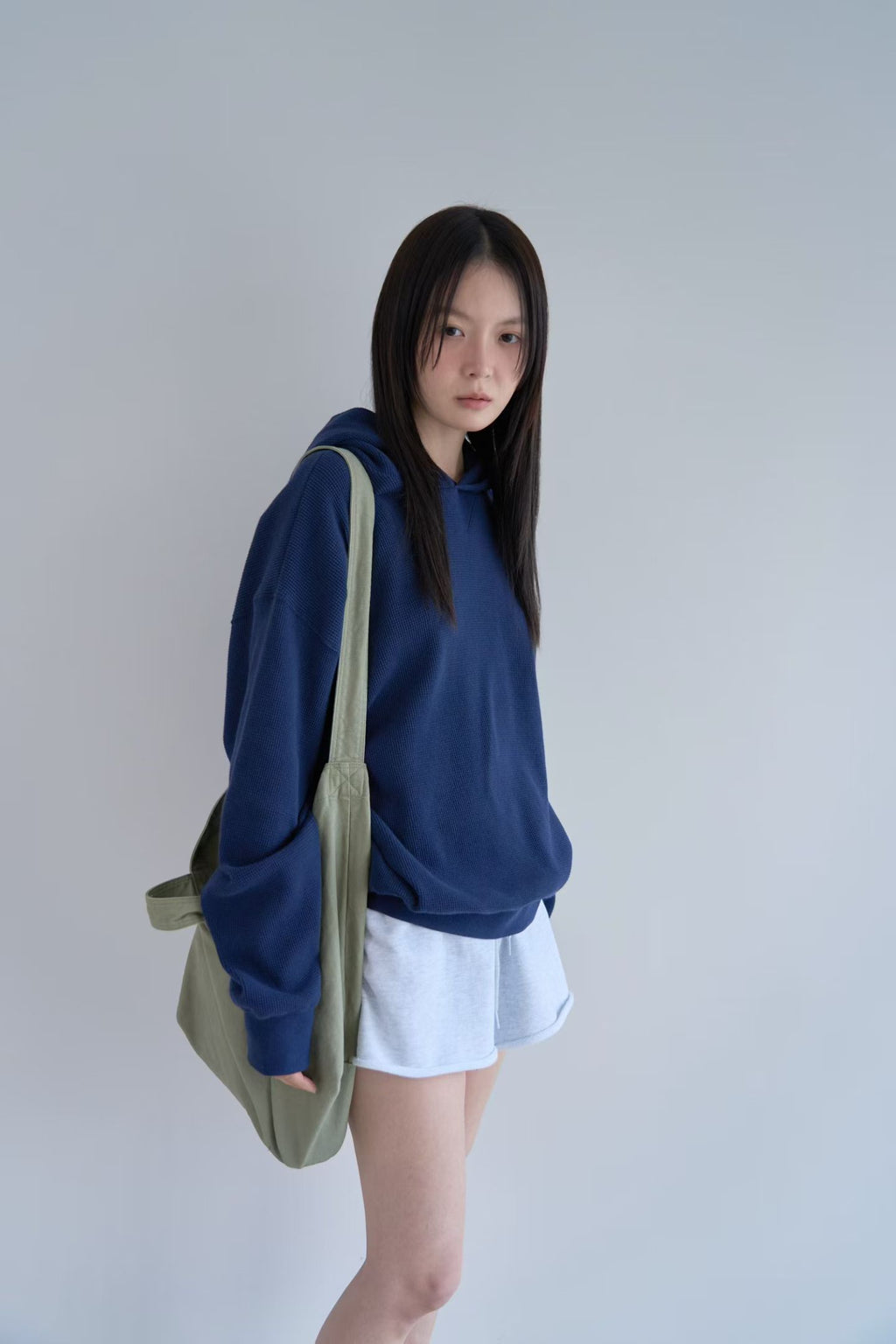 華夫格連帽衫衛衣 (2色)