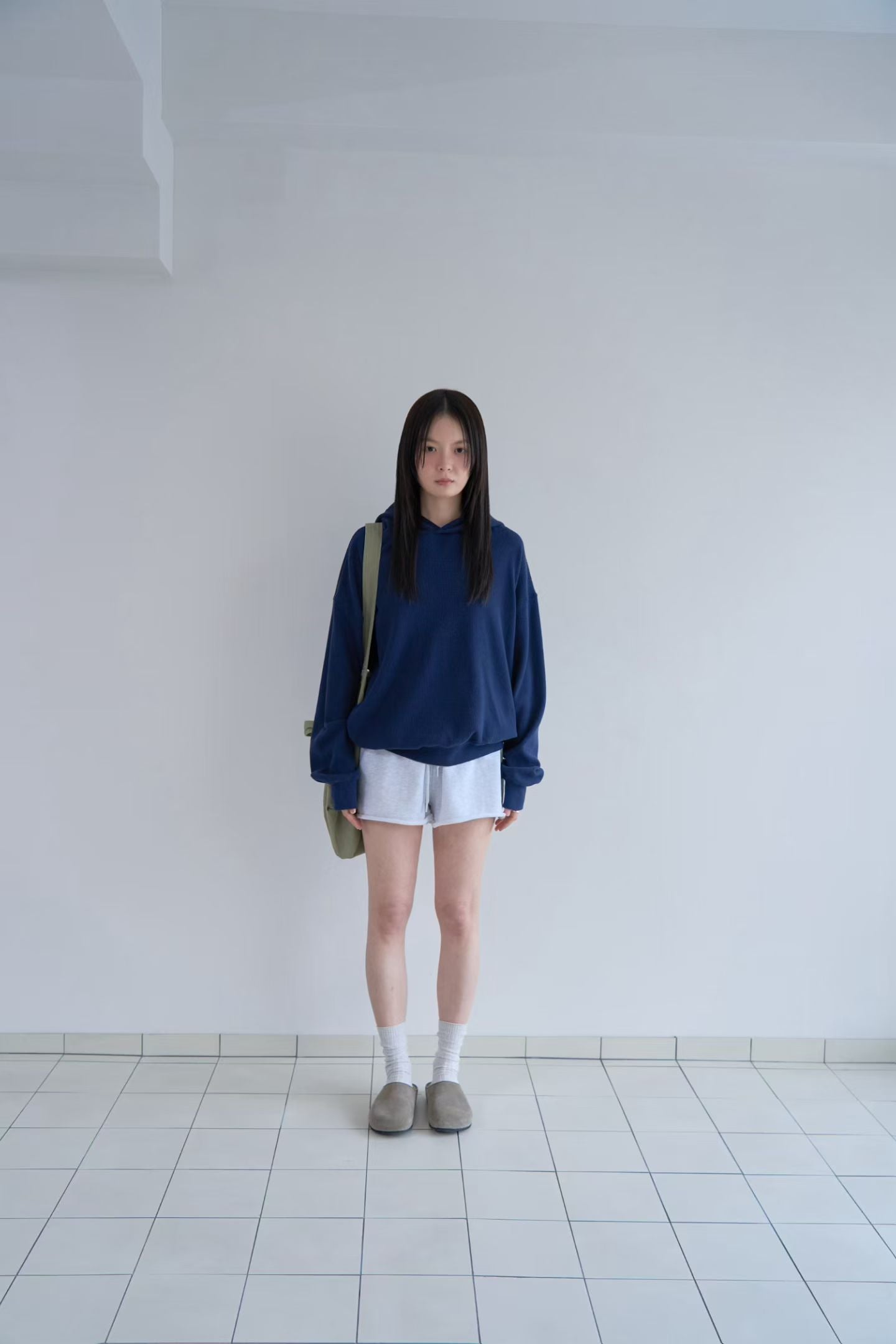 華夫格連帽衫衛衣 (2色)