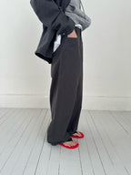 簡約淨色長褲 3色