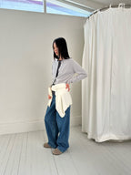 圓領針織外套 3色