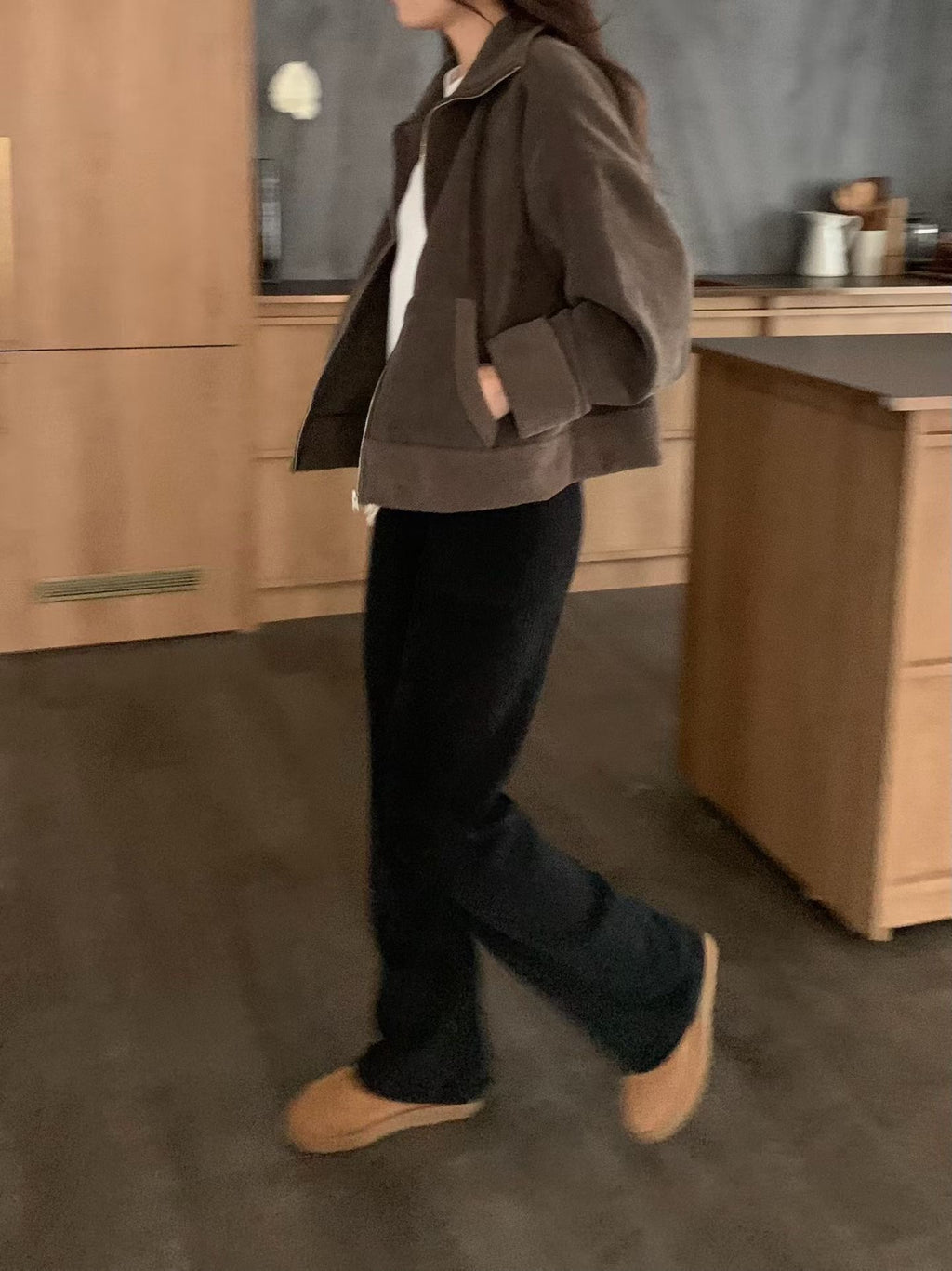 Teddy 高領外套 (2色)