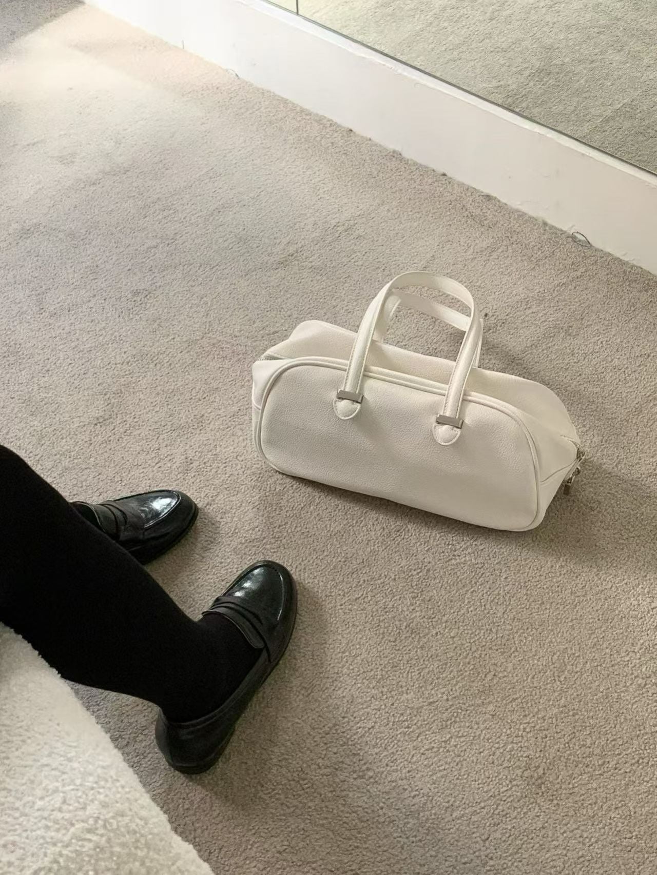 Retro Large Bowling Bag (4 Colors)
