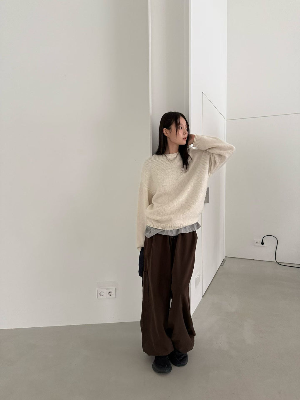 休閒束口長褲 2色