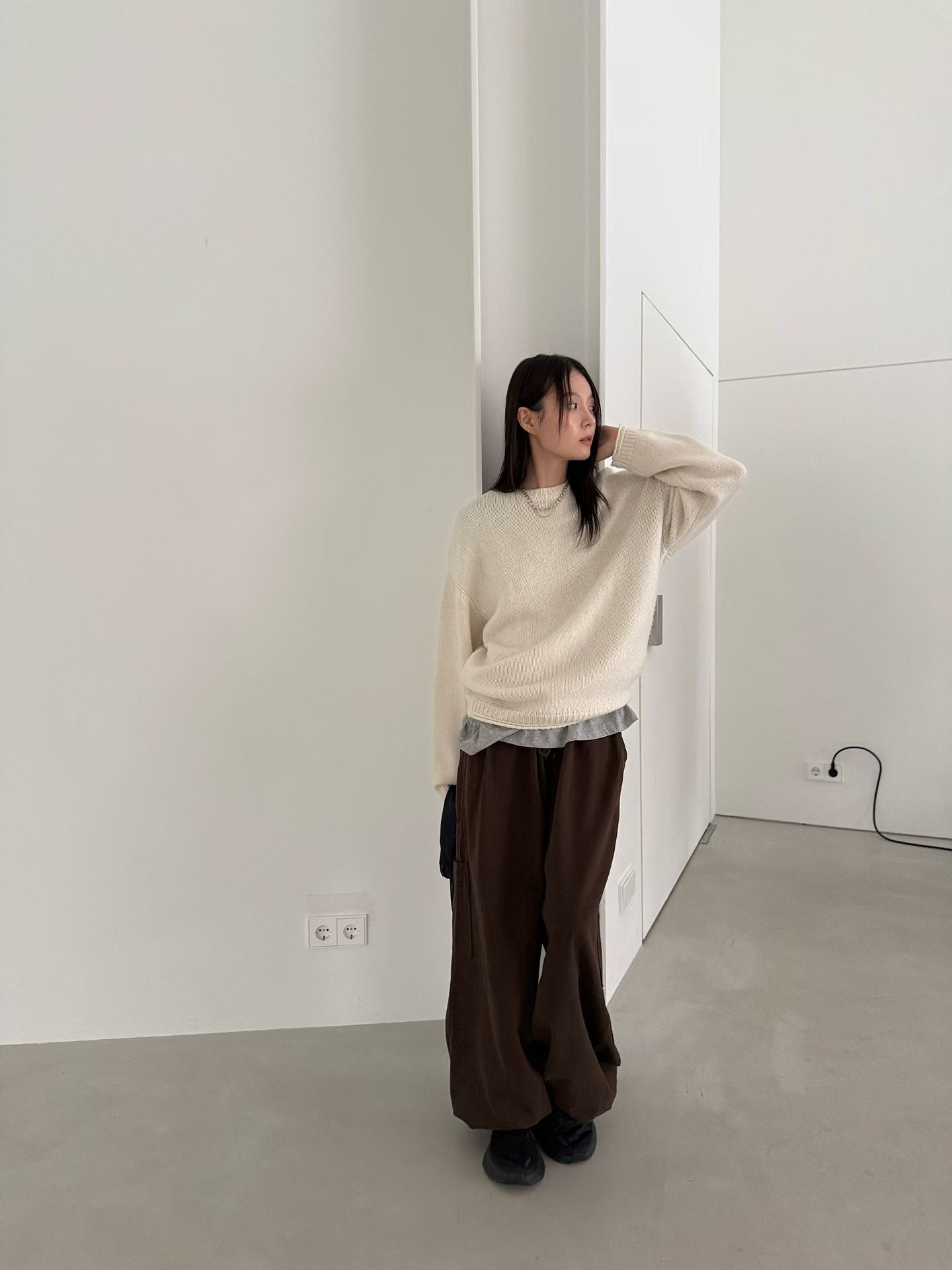 休閒束口長褲 2色