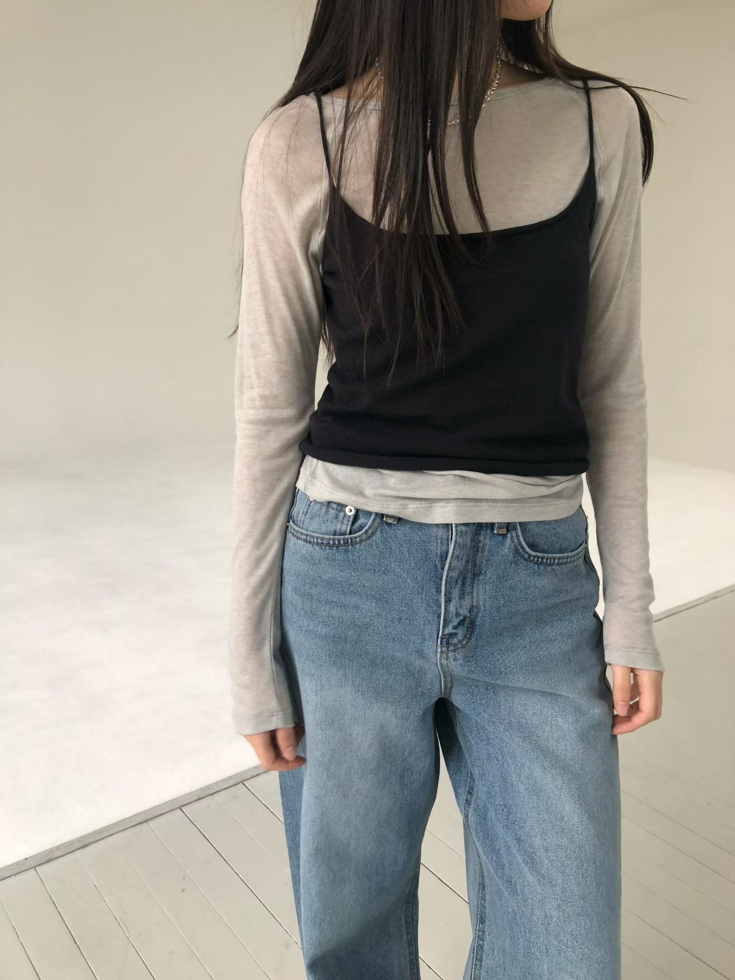 細肩帶背心 (4色)