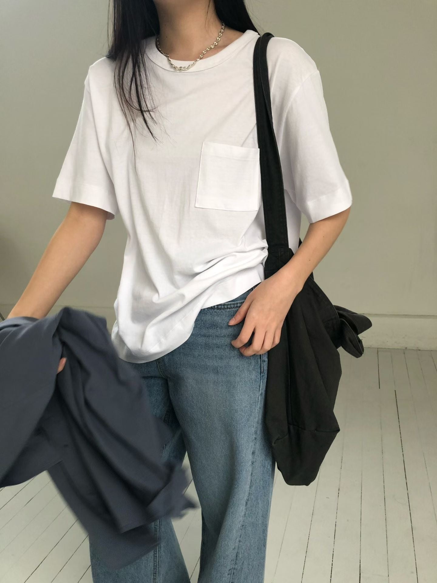 Daily Pocket Tee (3色)