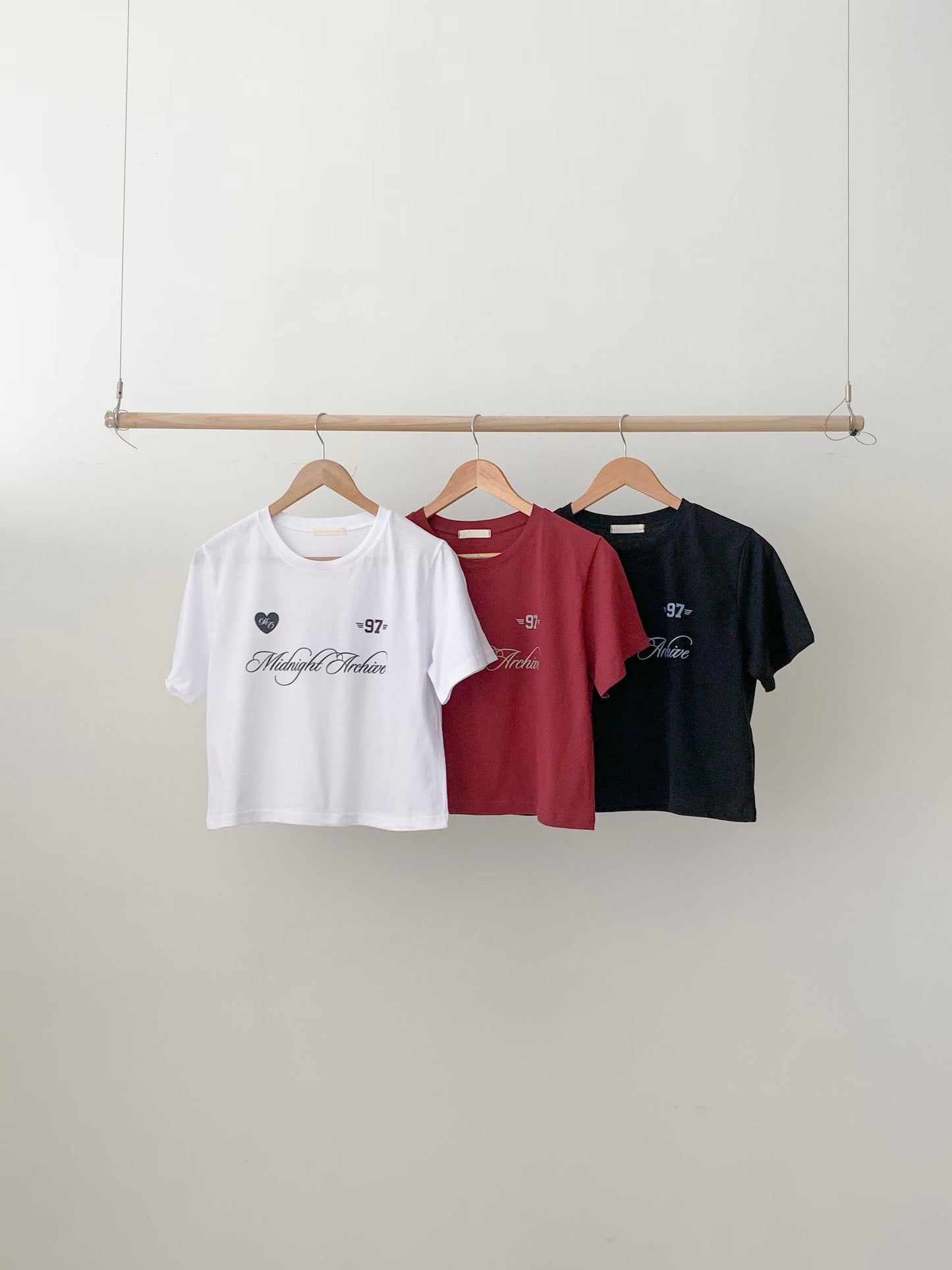 Midnight 短版Tee (3 Colors)