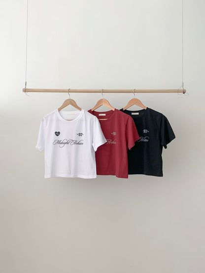 Midnight 短版Tee (3 Colors)