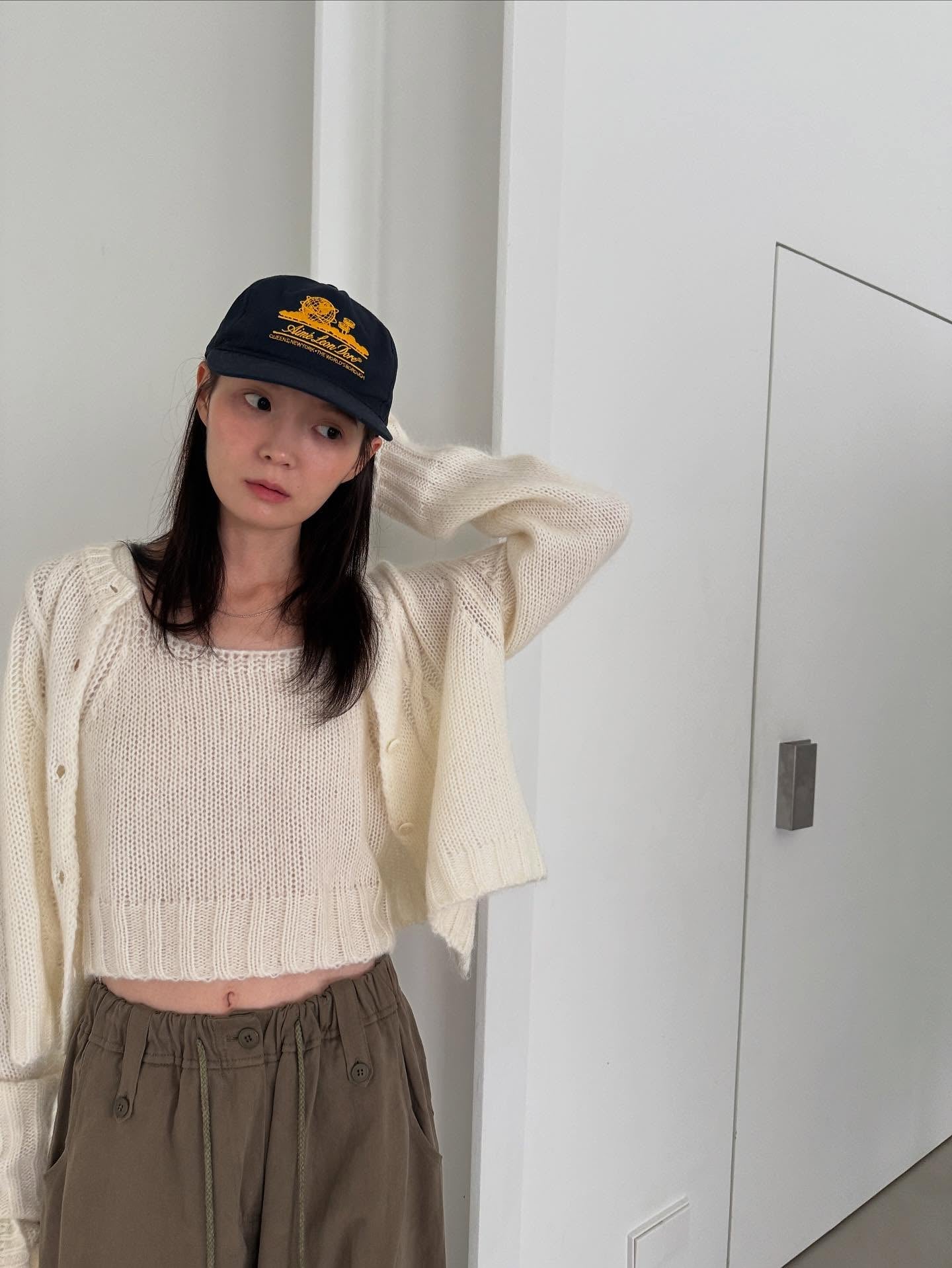 復古針織外套 3色