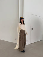 休閒束口長褲 2色