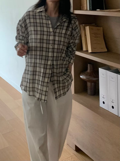 Daily Plaid Shirt (2 Colors)