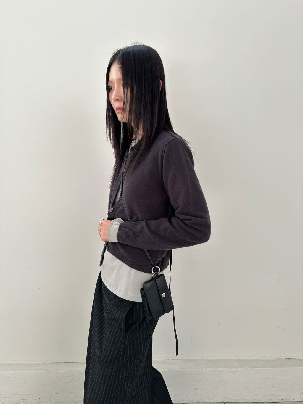 直紋鉛筆裙 2色