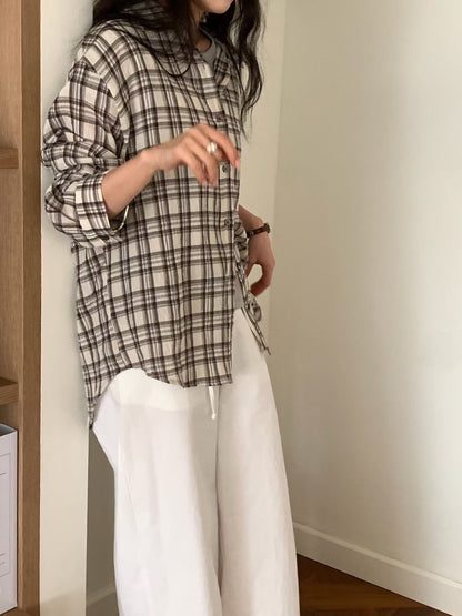 Daily Plaid Shirt (2 Colors)