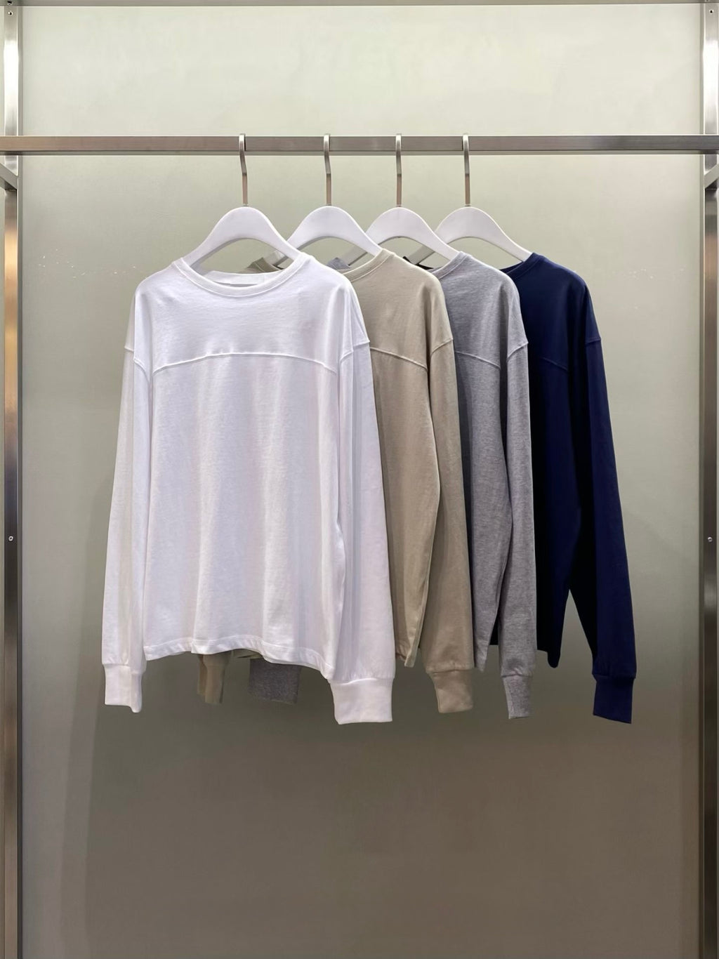 圓領寬鬆衛衣 (4色)