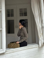 半高領針織上衣 4色